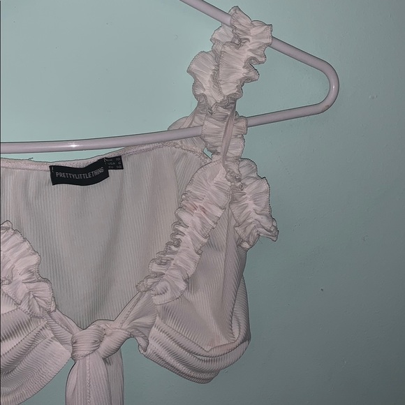 Rib Ruffle Bralette - Picture 8 of 8